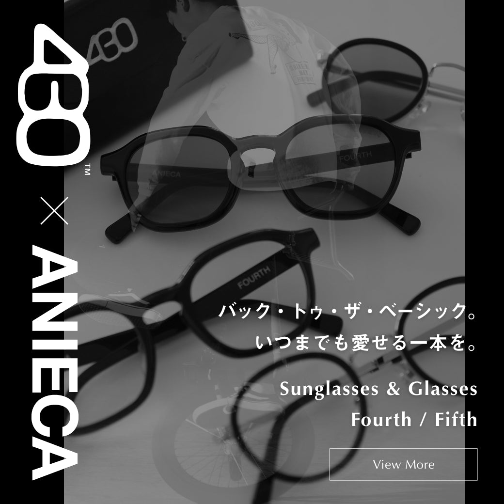 限定品】 fourtherty anieca メガネ サングラス/メガネ 