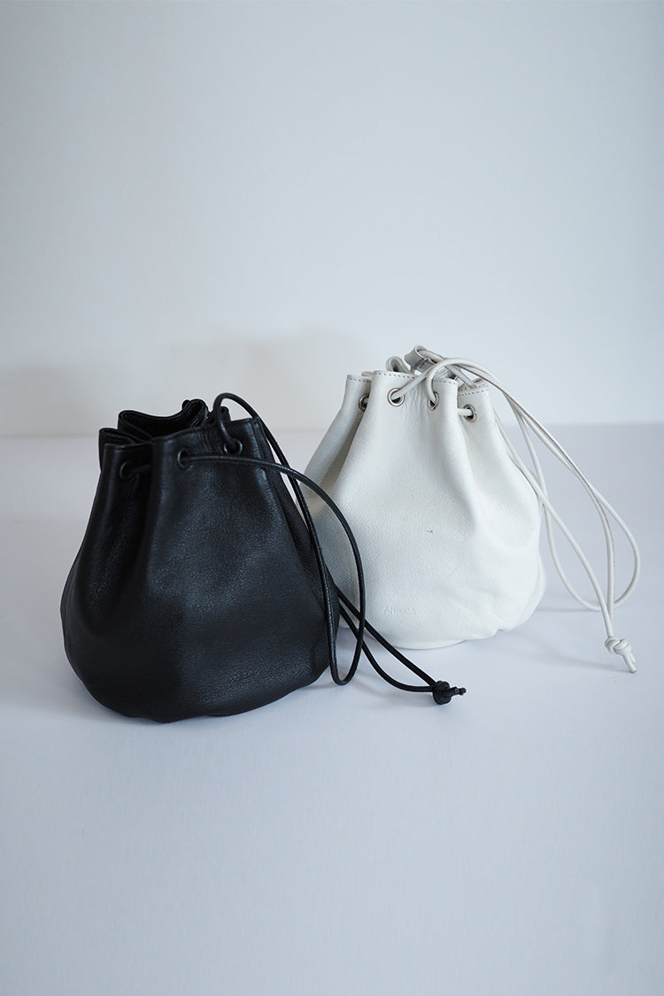 Leather Drawstring Bag（レザードローストリングバック