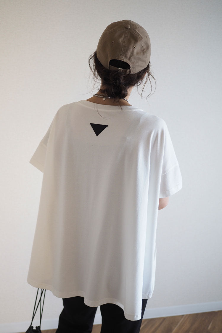 バイカラーレイヤードTシャツ | レディースファッション通販