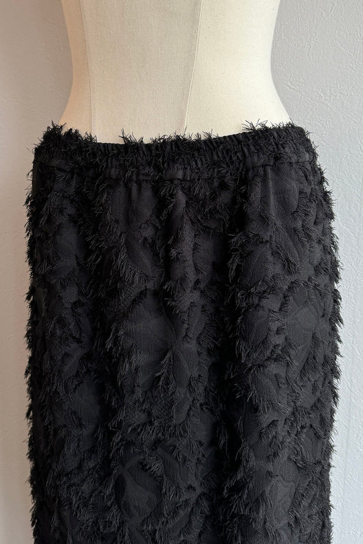 Jacquard Fringe Skirt