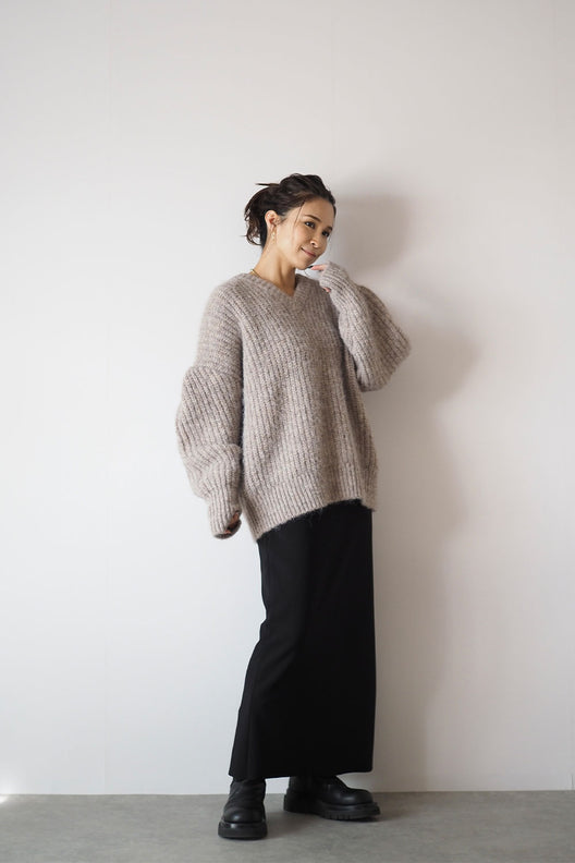 Sleeve Tuck 2way Knit（スリーブタックニット） | レディースファッション通販