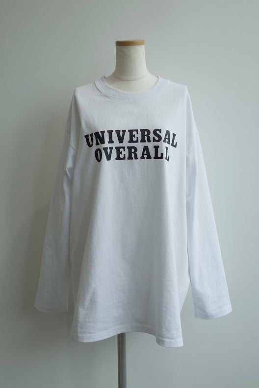 UNIVERSAL OVERALL×ANIECA ロングスリーブTシャツ