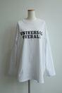 UNIVERSAL OVERALL×ANIECA ロングスリーブTシャツ