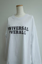 UNIVERSAL OVERALL×ANIECA ロングスリーブTシャツ