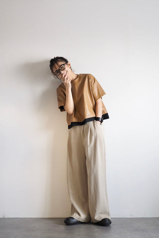 アシメタックパンツ