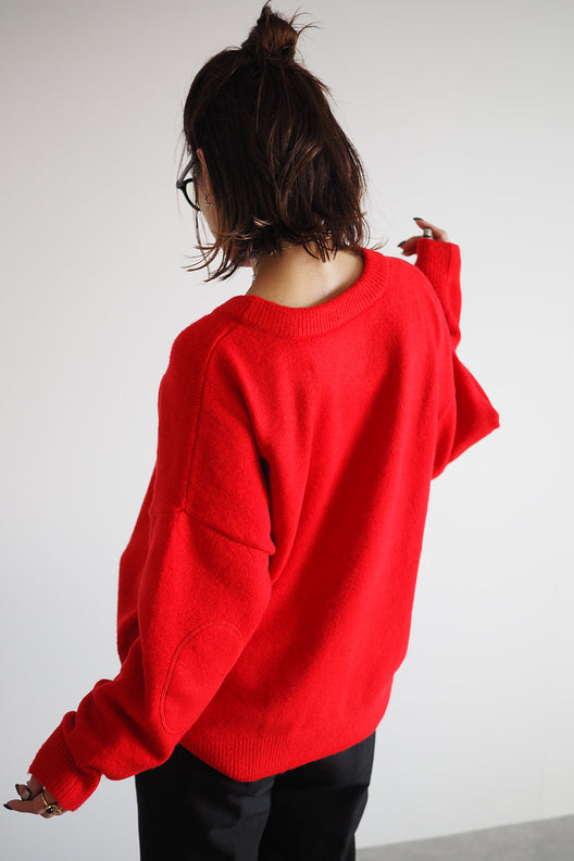 Elbow Patch Knit（エルボーパッチニット） | レディースファッション通販