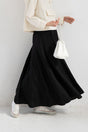 Linen Flare Skirt - ANIECA