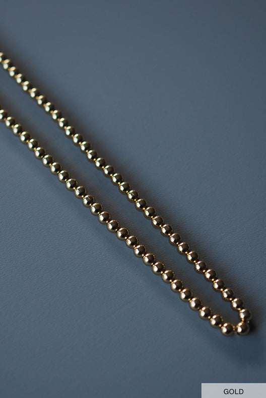 Beads Ball Chain Necklace - ANIECA