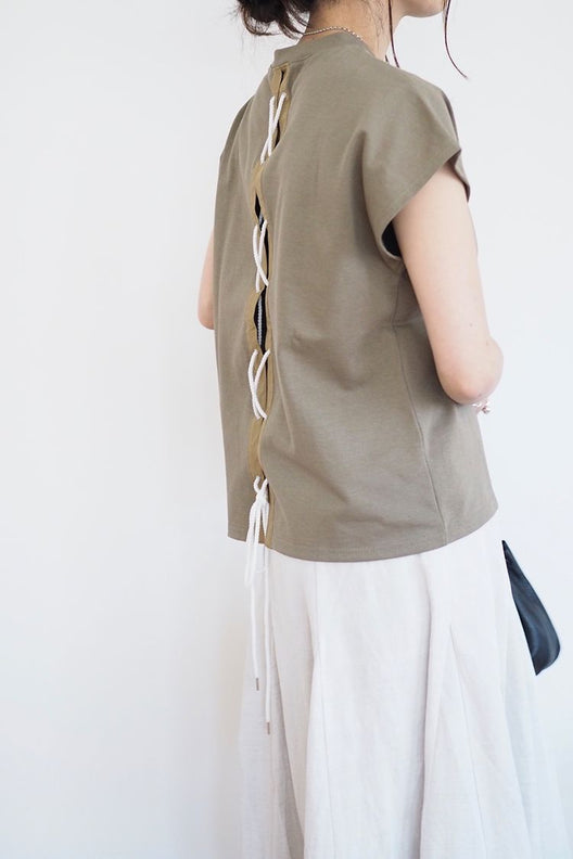 Back Lace-up Pull-Over - ANIECA