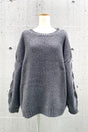 Cable Sleeve Knit - ANIECA