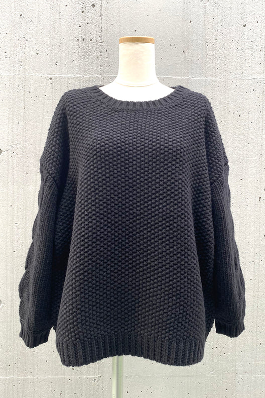 Cable Sleeve Knit - ANIECA