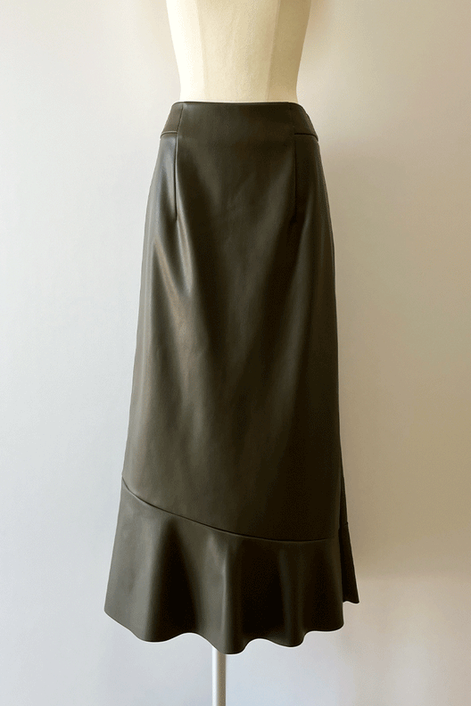 Eco Leather Skirt