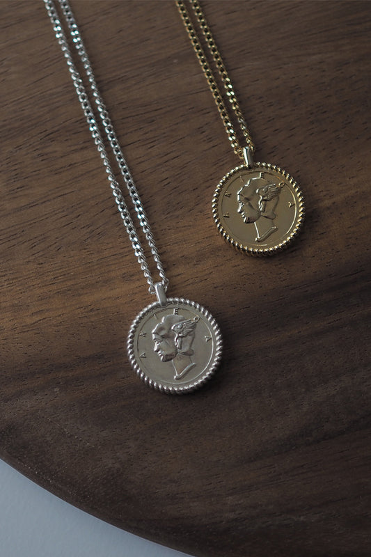 Coin Necklace Silver925