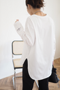 Embroidery Long T-Shirt - ANIECA