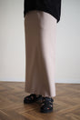 High Waist Long Skirt