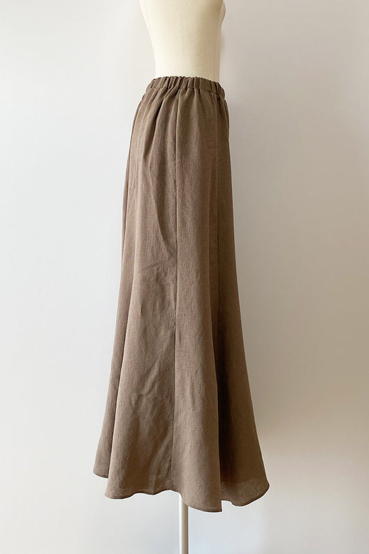 Linen Like Long Skirt