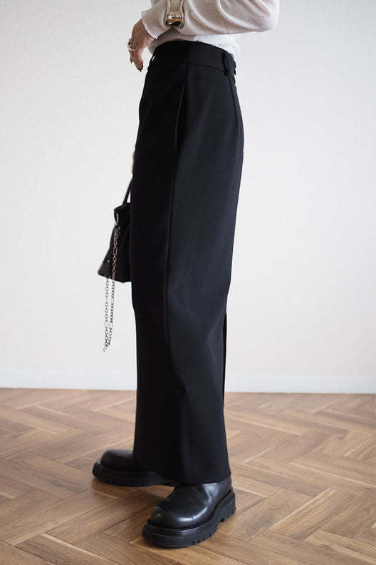 High Waist Long Skirt